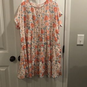 Floral spring dress